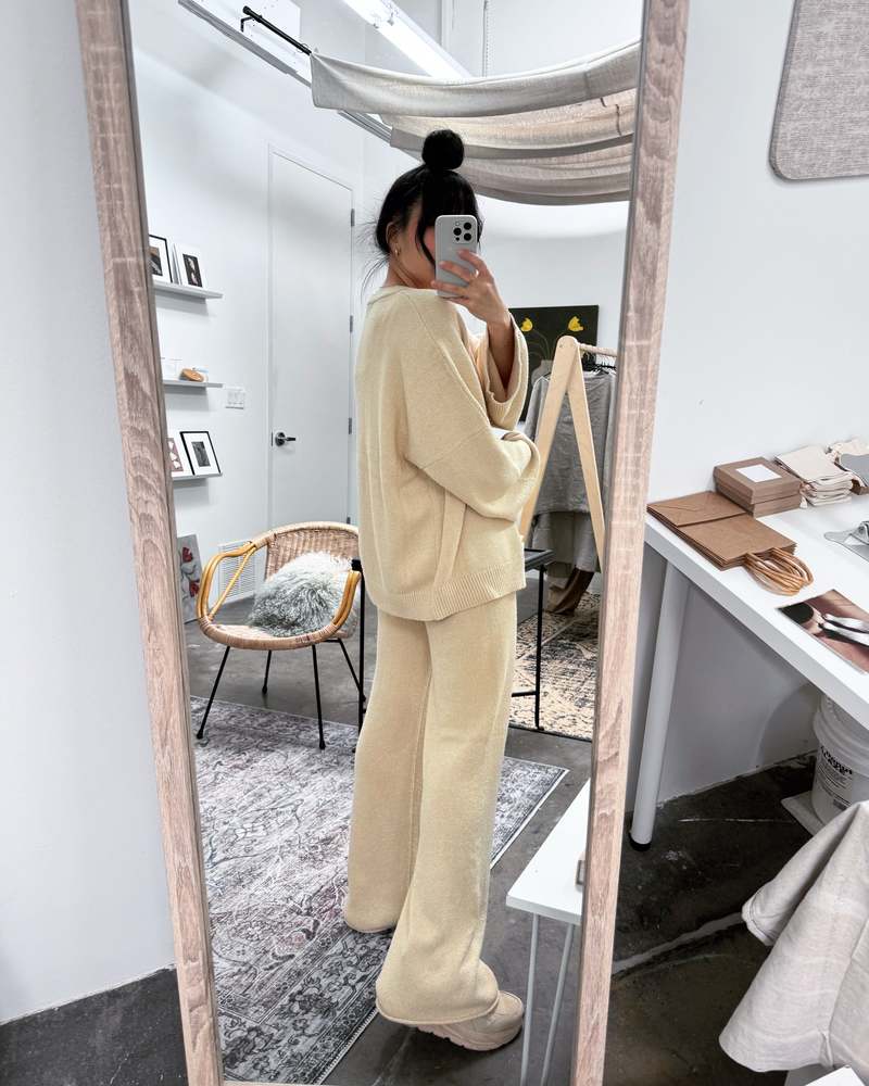 Bohme The Knit Trouser - Cream