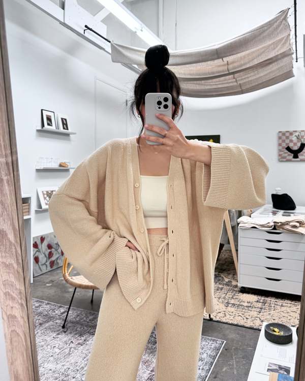Bohme The Knit Trouser - Cream