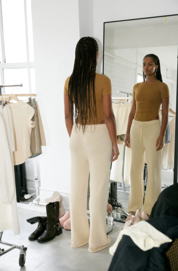 Bohme The Knit Trouser - Cream