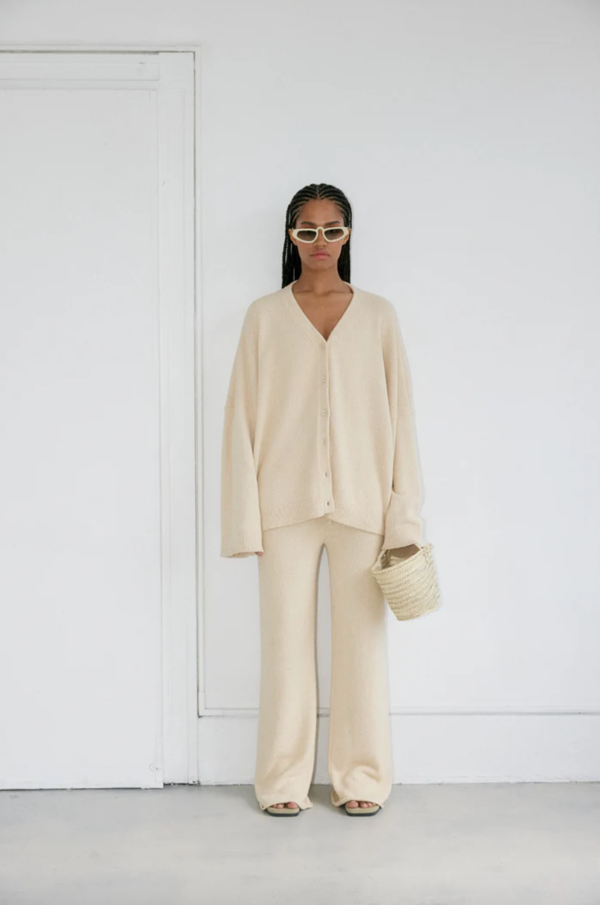 Bohme The Knit Trouser - Cream