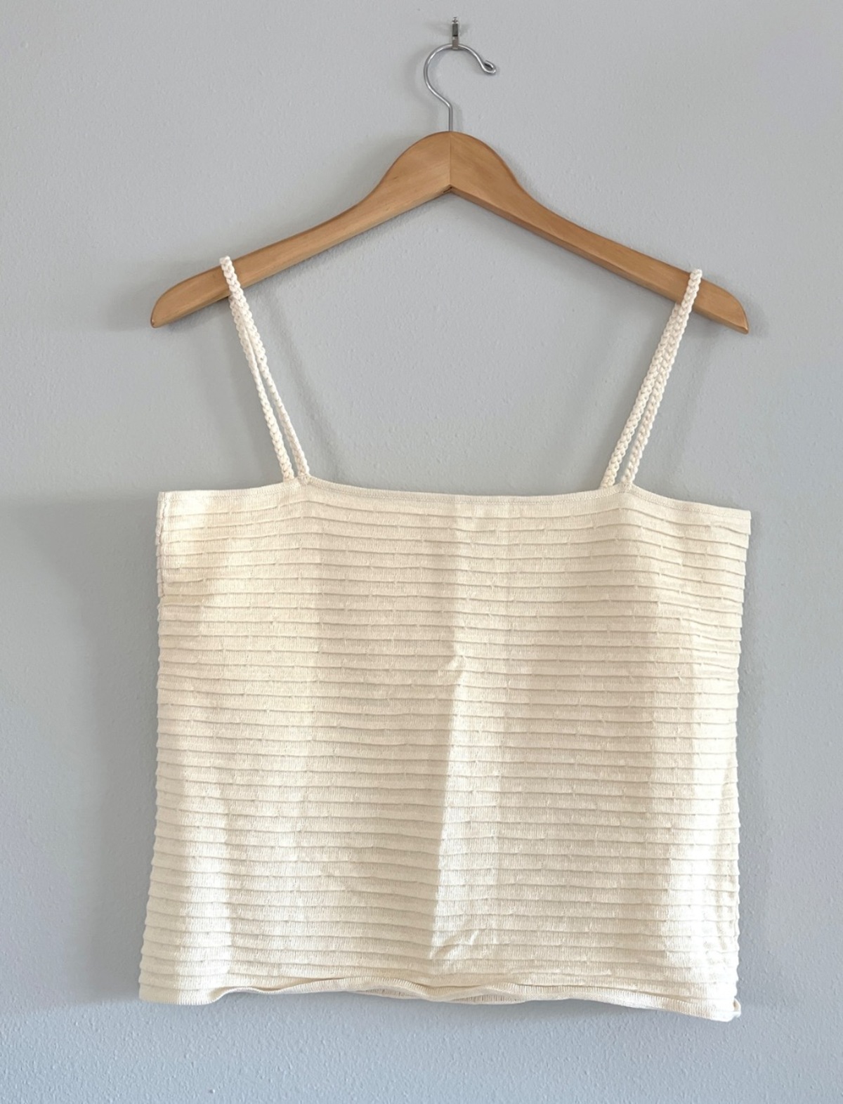 Wol Hide Ripple Cami - Ecru - Image 1 of 5