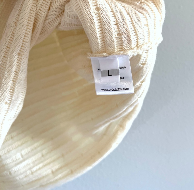 Wol Hide Ripple Cami - Ecru