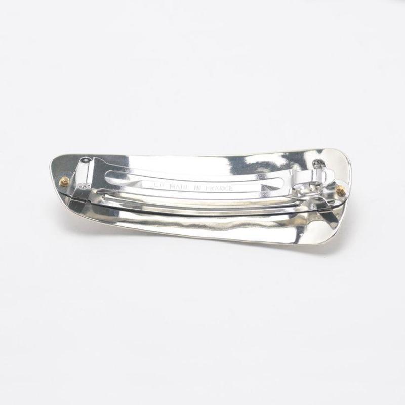 Leigh Miller White Bronze Grande Barrette | Garmentory display picture 2
