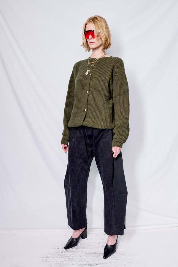 Baserange Mea Cardigan - Foret | Garmentory