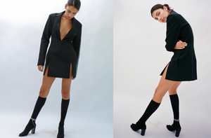 Priscavera Wool Mini Jacket Dress | Garmentory