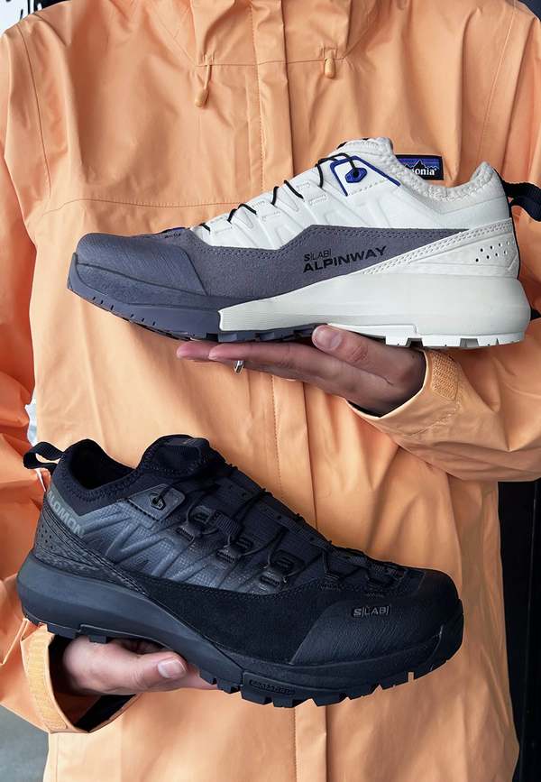 SALOMON Alpinway Advanced Shoes - Almond Milk/Plum Kitten/Clematis