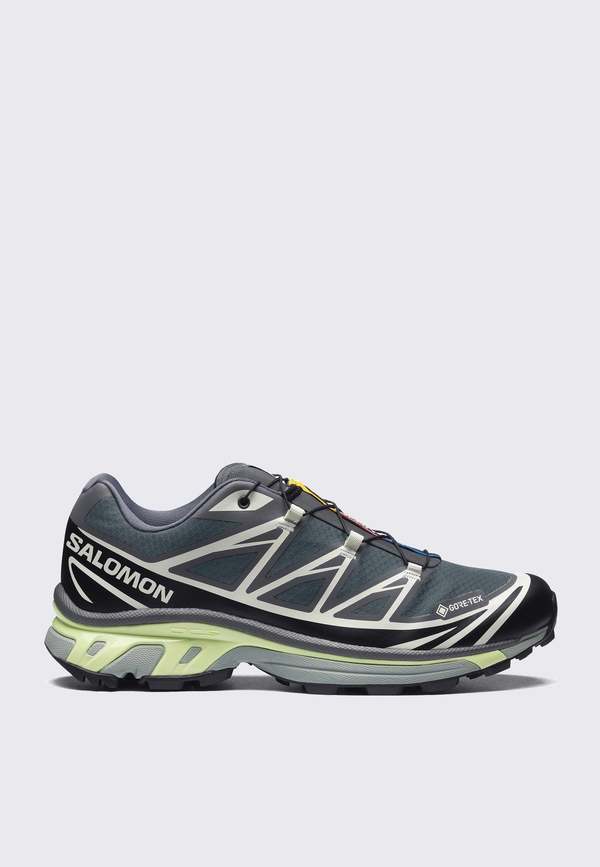 SALOMON XT-6 GTX Shoes - Urban Chic/Black/Lime Cream | Garmentory