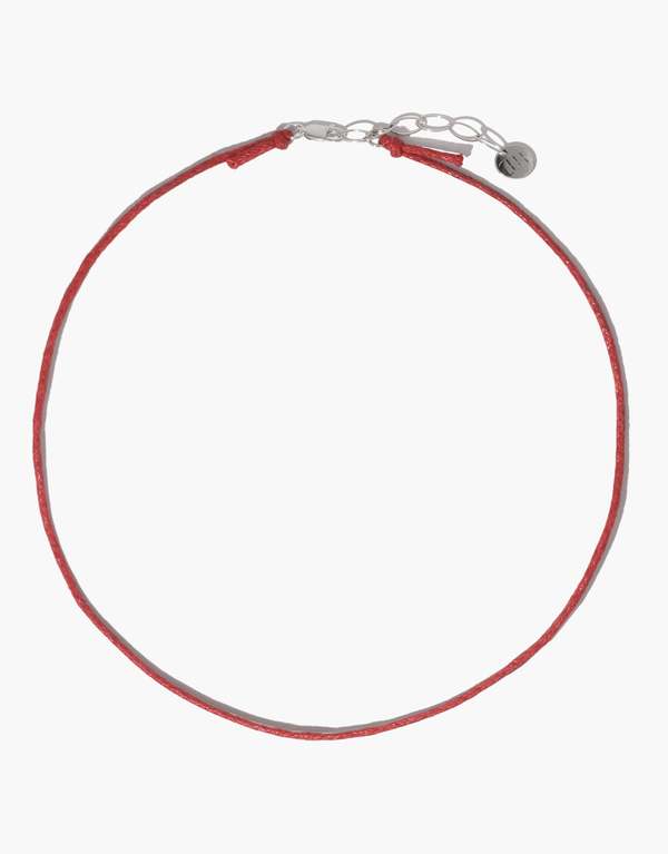 Cled Cord Necklace - Red/Black Cled Cord Necklace - Red/Black