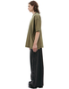 Vetements Embroidered logo T-shirt - Khaki - Thumbnail 2