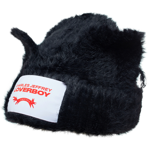 Charles Jeffrey LOVERBOY Logo Beanie - Black | Garmentory
