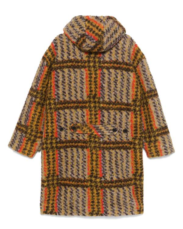 Henrik Vibskov Blackout Coat - Multi Colored Checks | Garmentory