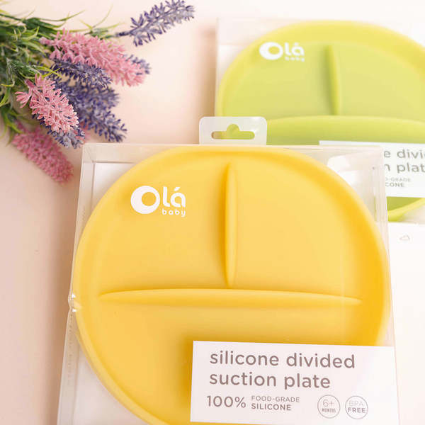 Olababy Silicone Divided Suction Plate