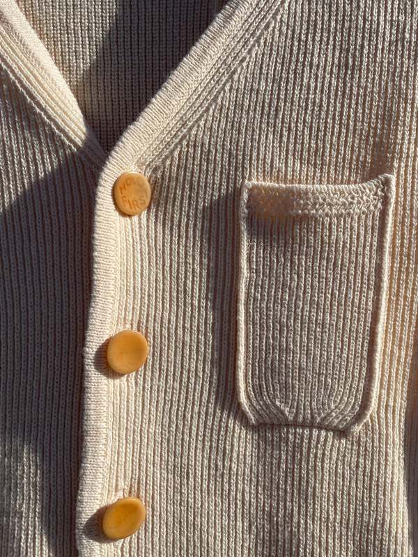 Aseedoncloud Tea Garden Vest - Beige | Garmentory