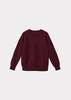Kids Caramel Keira Childrens Cashmere Jumper - Burgundy - Thumbnail 1