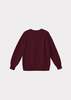 Kids Caramel Keira Childrens Cashmere Jumper - Burgundy - Thumbnail 2