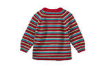 Kids Vild House of Little Baby Alpaca Cardigan - Multi Stripe - Thumbnail 5