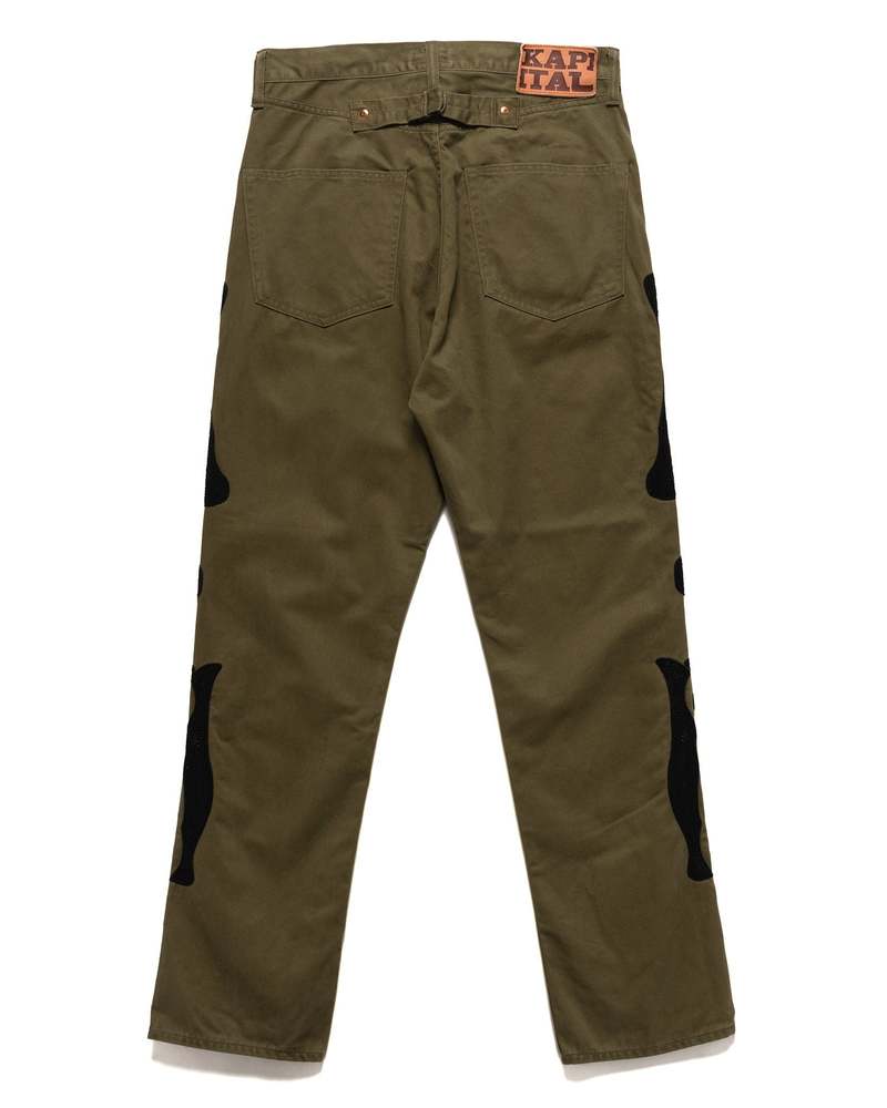 ☆kapital チノ メキシカンタキシード 5P OKAGILLY☆ Kapital 12.5oz Denim Mexican Tuxedo 5P Okagilly Pants Indigo