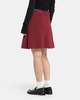 Adidas Wales Bonner Knit Skirt - Collegiate Burgundy - Thumbnail 3