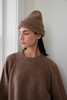 Wol Hide Skinny Rib Hat - Earth - Thumbnail 1
