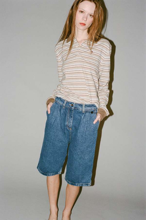 Saks Potts Dani Shorts - Indigo Blue