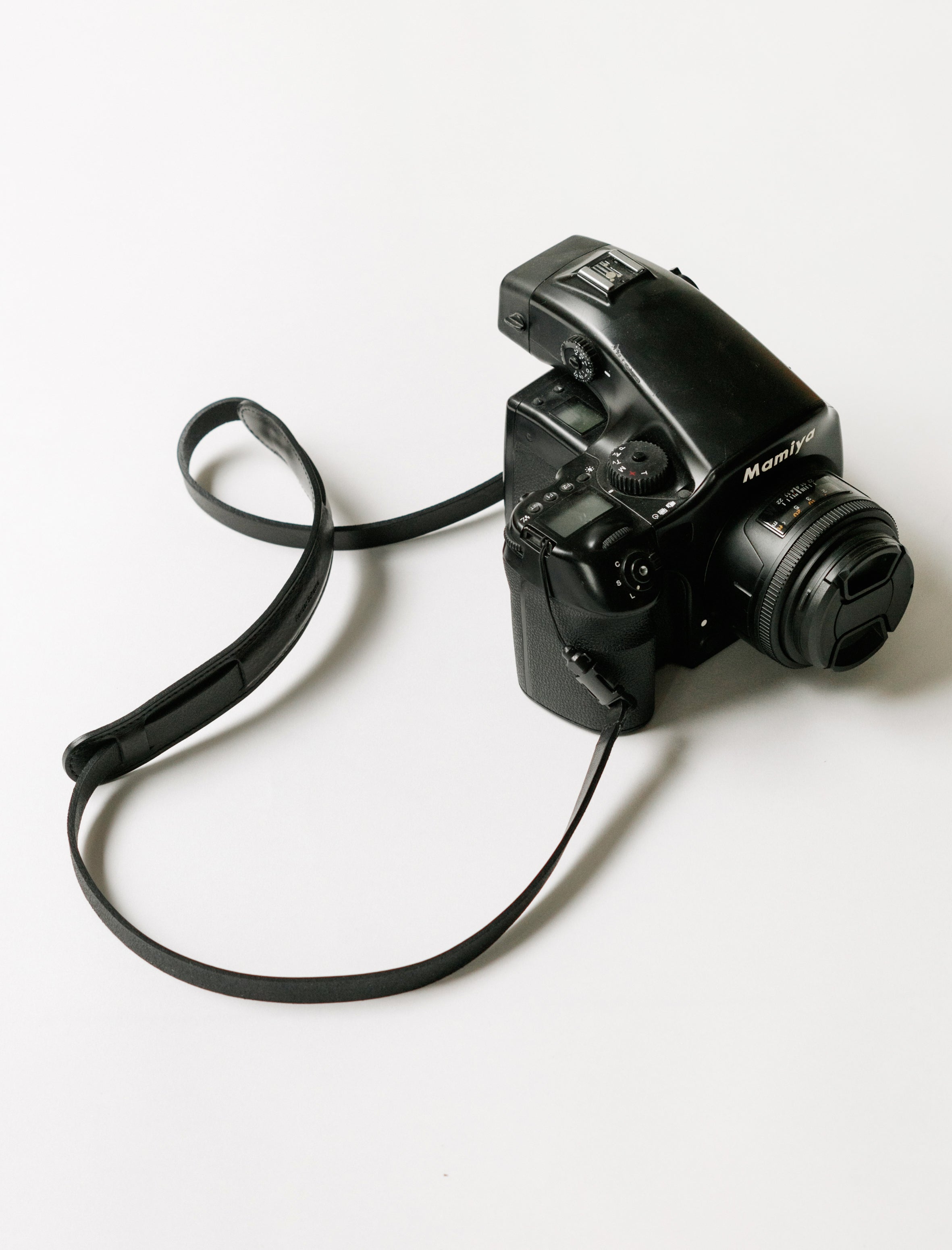 Hender Scheme Leather Camera Strap - Black | Garmentory