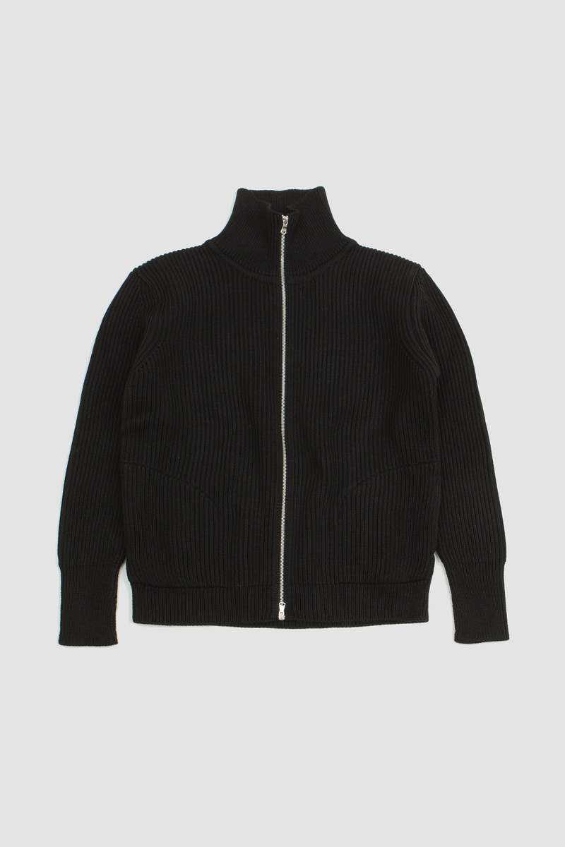 Andersen-Andersen Navy Full-Zip Pockets - Black