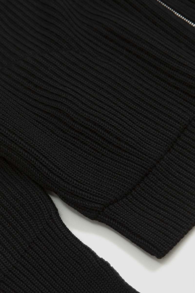 Andersen-Andersen Navy Full-Zip Pockets - Black