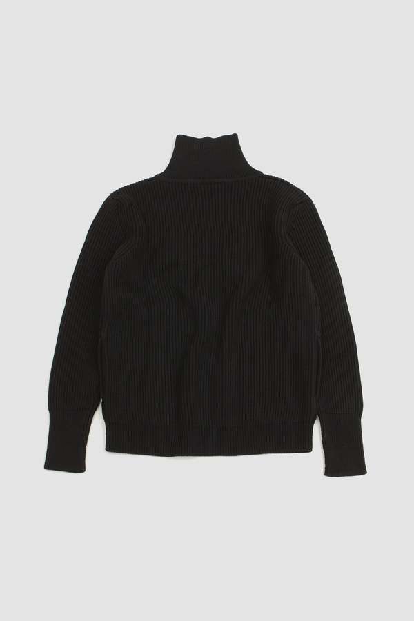 Andersen-Andersen Navy Full-Zip Pockets - Black
