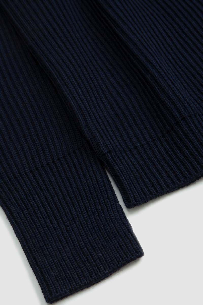 Andersen-Andersen Navy Half-Zip - Navy Blue