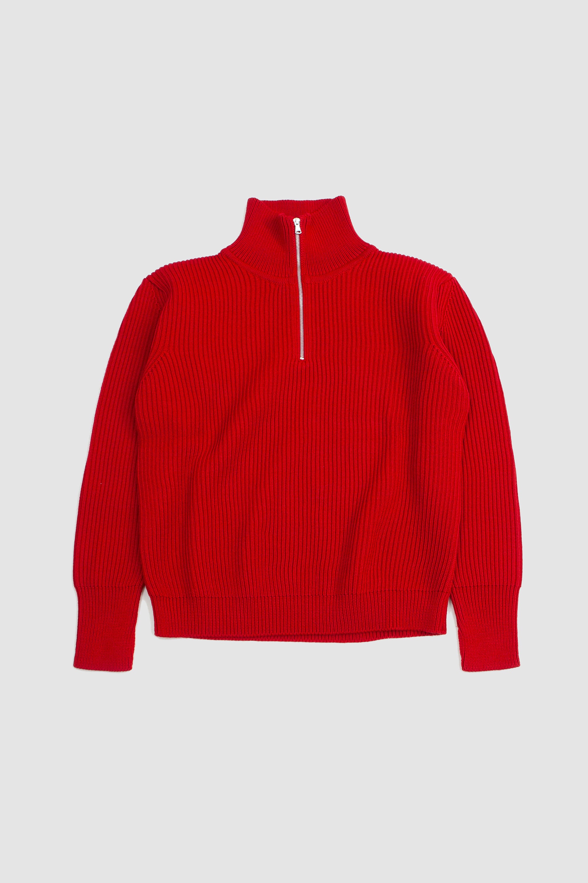 【nashi】ANDERSEN-ANDERSEN Drivers Knit Andersen-Andersen - Navy Half Zip Knitwear in Navy Blue – Stoy