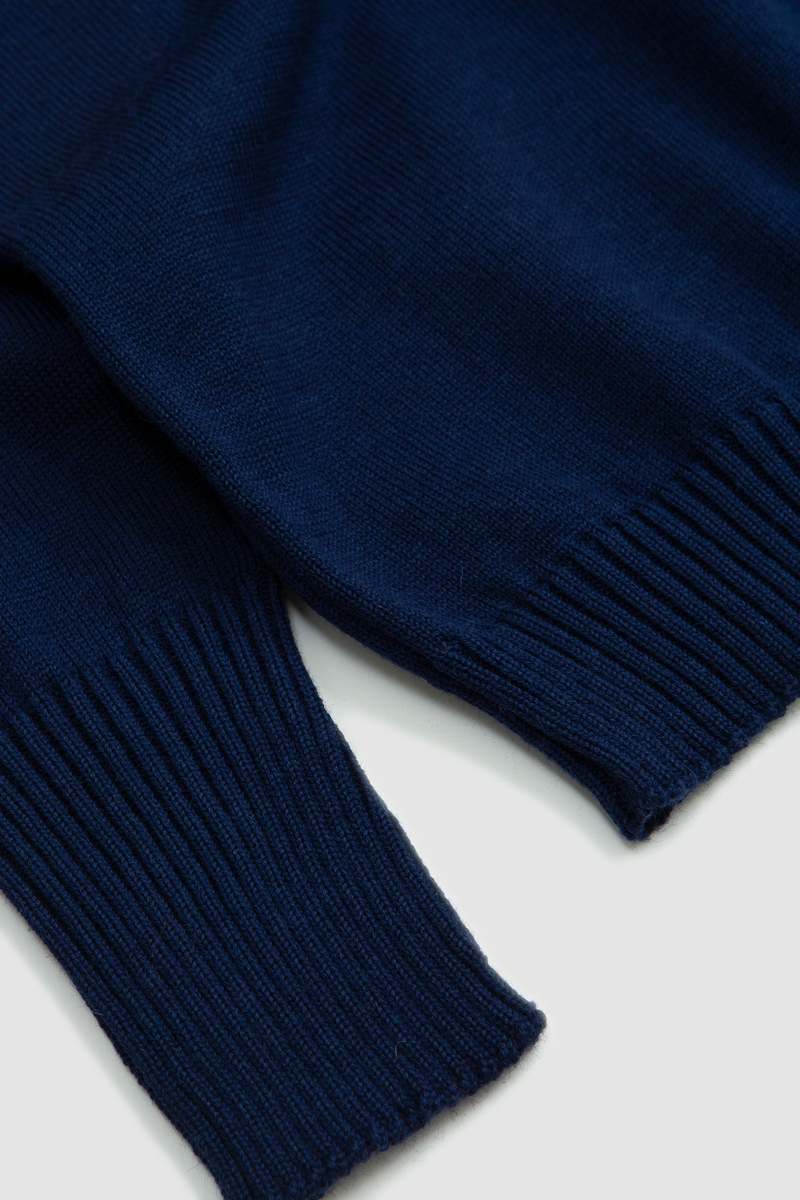 Andersen-Andersen Seaman Half-Zip - Royal Blue