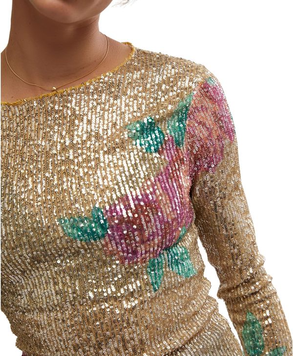 (取寄) フリーピープル レディース プリンテッド ゴールド ラッシュ ロング スリーブ Free People women Printed Gold Rush Long Sleeve Alabaster Combo Free People Printed Gold Rush Long Sleeve – Treehouse On Main