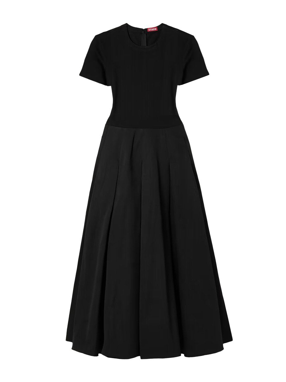 ワンピース STAUD Woman Dress Black R25R2209OZ BLK Staud Hopper Dress - Black | Garmentory