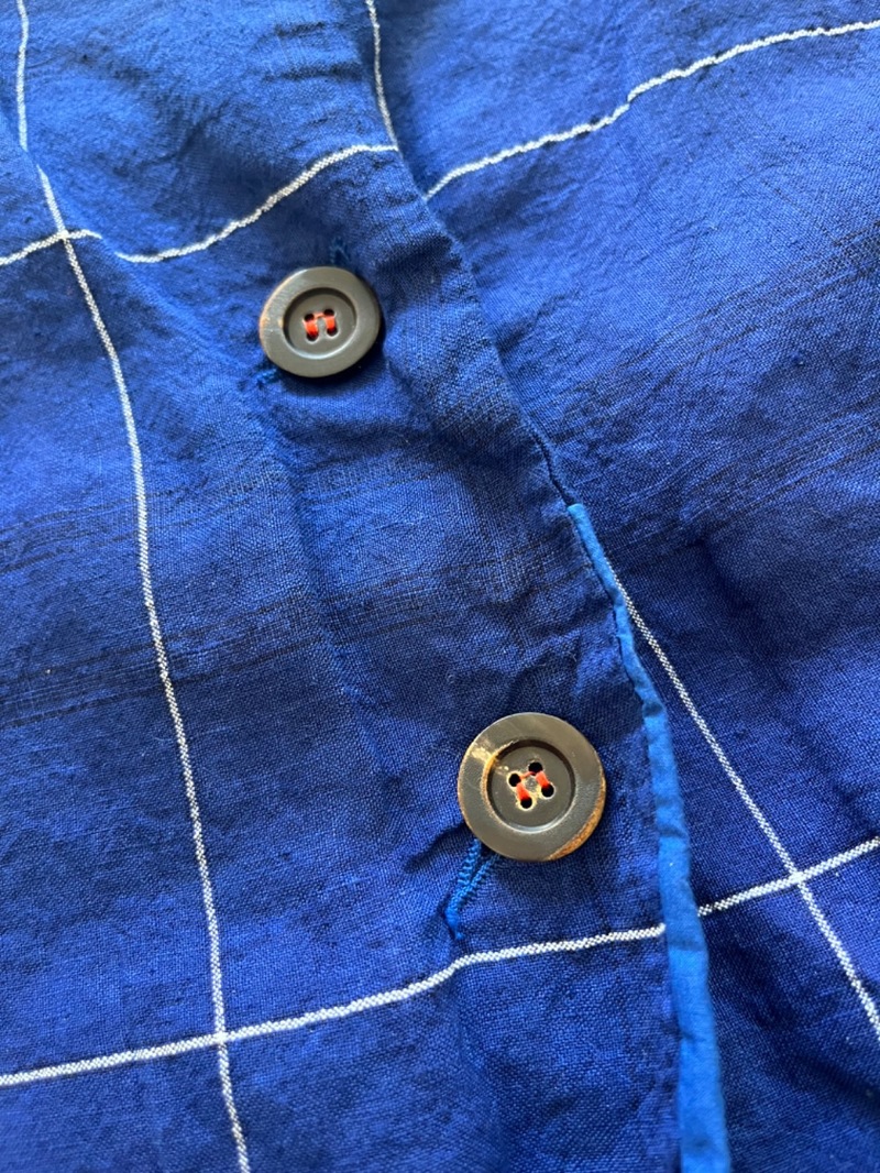 H+ Hannoh Wessel Jacket - Cobalt Blue/White/Black Prince of Wales Plaid