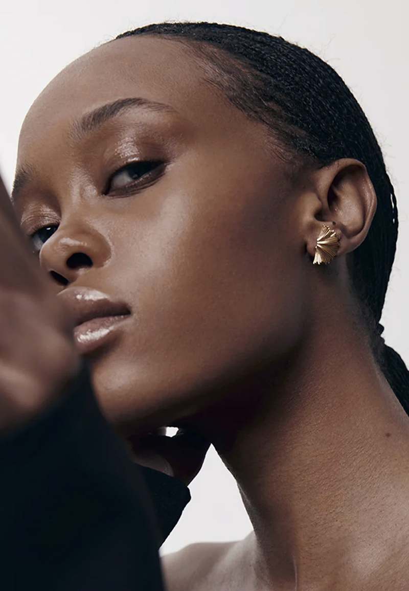 Meadowlark Medium Vita Stud Earrings - Gold Plated