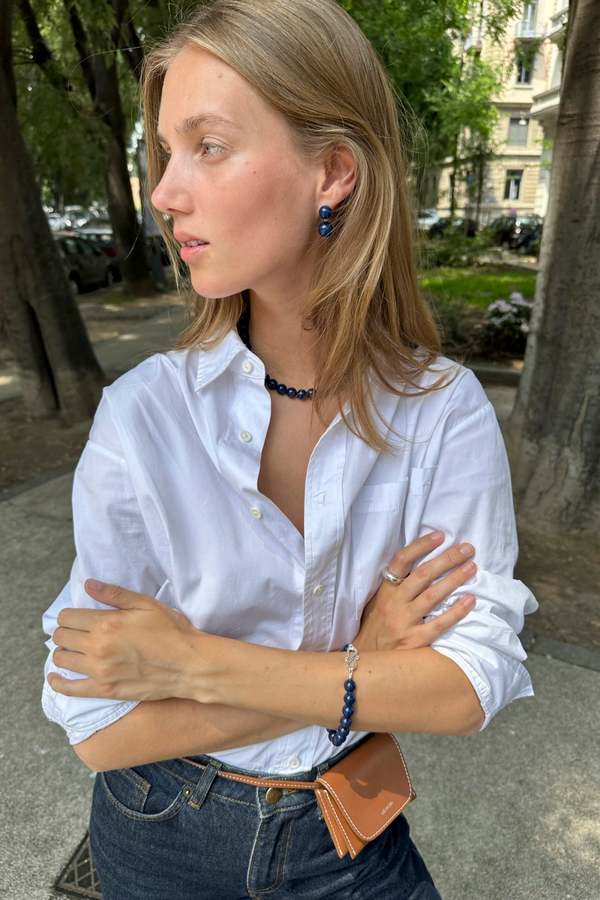 LIE STUDIO THE HANNAH EARRINGS | Garmentory