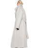 Norma Kamali Long Sleeping Bag Coat - Dove - Thumbnail 3