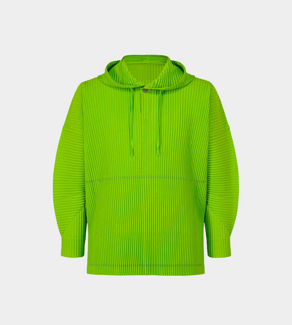 カットソー(半袖+袖なし) ISSEY MIYAKE - me ISSEY MIYAKE CERAMICS LIMITED GREEN Pleats Please Issey Miyake Monthly Colors : June Top | Saks