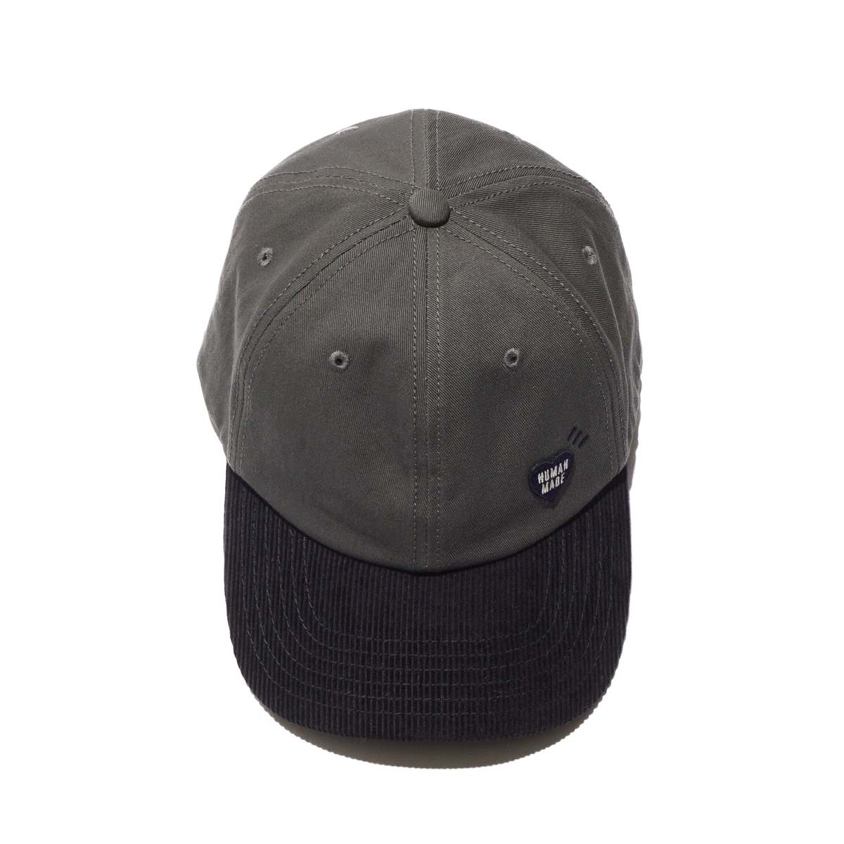 HUMAN MADE チャコールベースボールキャップ HUMAN MADE チャコールベースボールキャップ