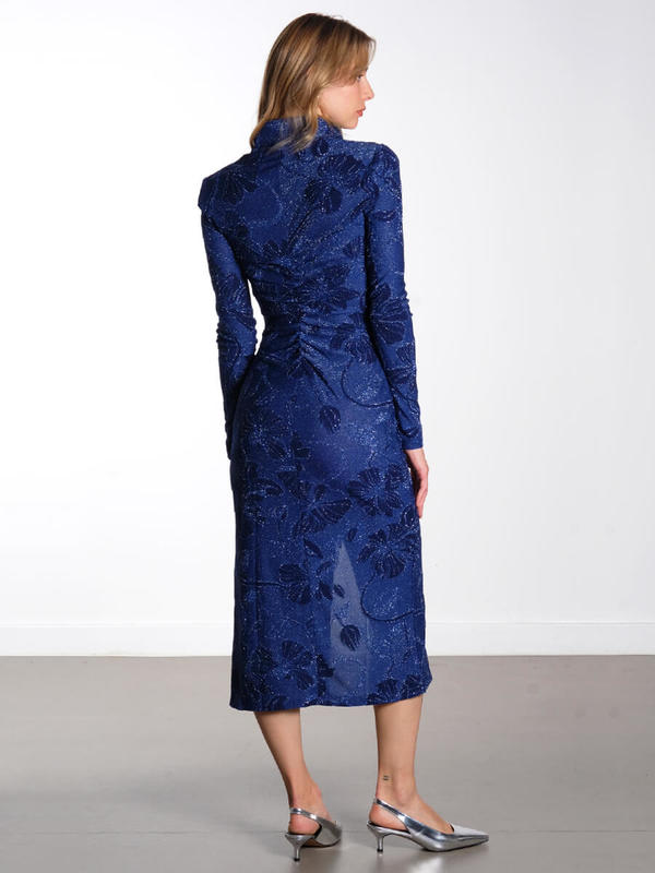 chinese dress ladies Stine Goya Pullover Long Sleeve Midi Dress My Garden main image 0