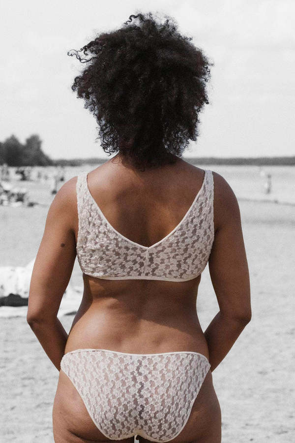 Baserange Crescent Bra - Undyed | Garmentory