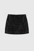 Anine Bing Tierra Skirt - Black Sequin - Thumbnail 4