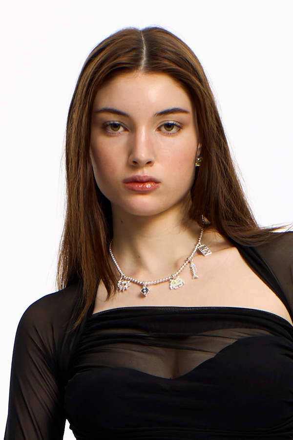 SUNDAY STEPHENS Charmer Charm Necklace