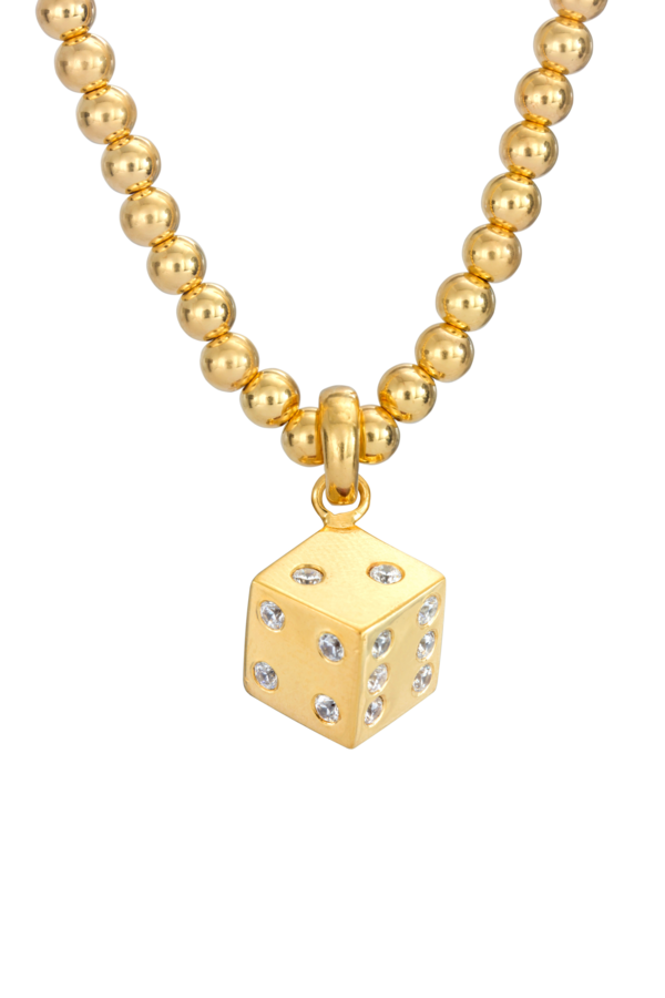 SUNDAY STEPHENS Dice Necklace
