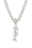 SUNDAY STEPHENS Fish Bone Necklace - Thumbnail 1