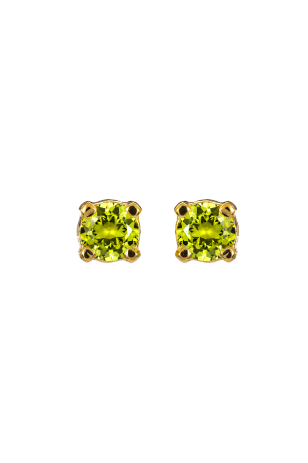 SUNDAY STEPHENS Charmer Earrings - Gold/Green