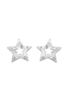 SUNDAY STEPHENS Studded Star Earrings - Silver - Thumbnail 1