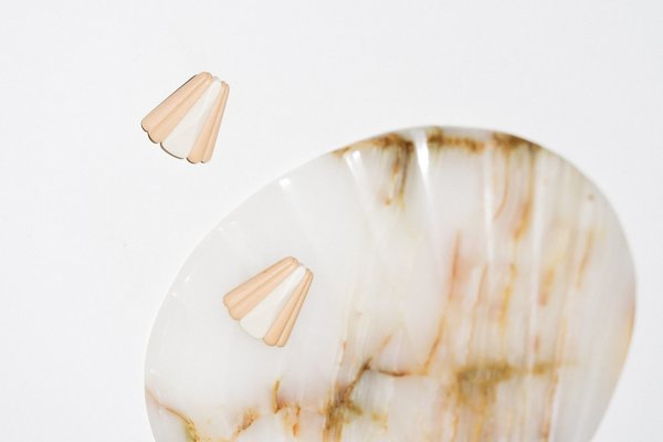 Vintage Earrings - Light Pink Vintage Earrings - Light Pink