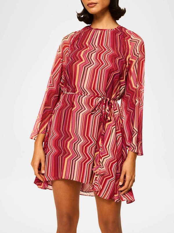 misa los angeles red dress MEGAN DRESS | MISA Los Angeles