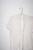 Vintage Pleated Button Up - White  - Thumbnail 2